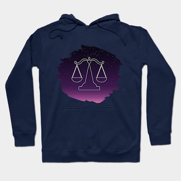 Libra Hoodie by Elysart